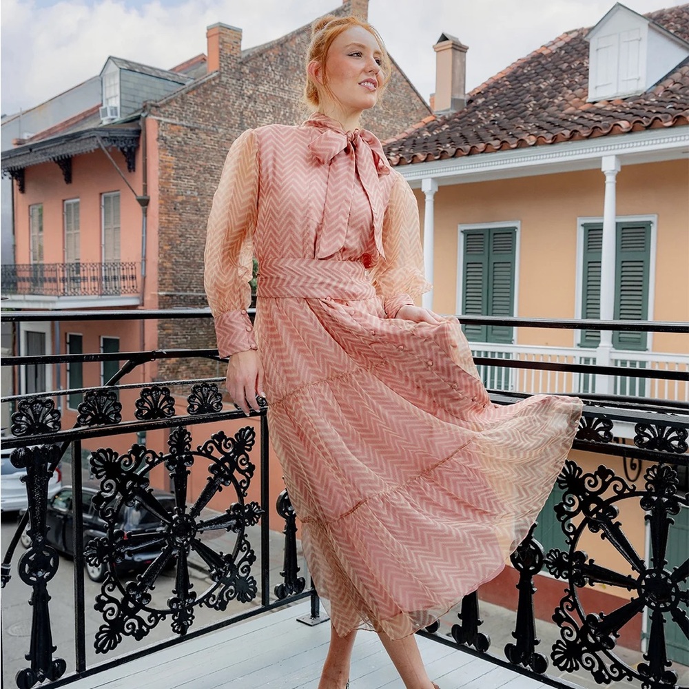 Sue Sartor silk cocktail dress